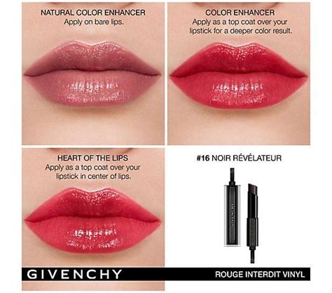 givenchy rouge interdit black magic lipstick